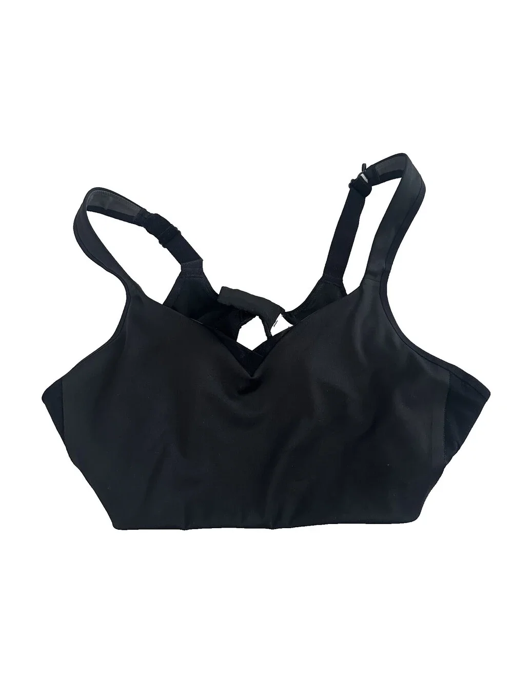 Brooks Women Drive Convertible Sports Bra Black 350081 Size 36D Running Gym Yoga